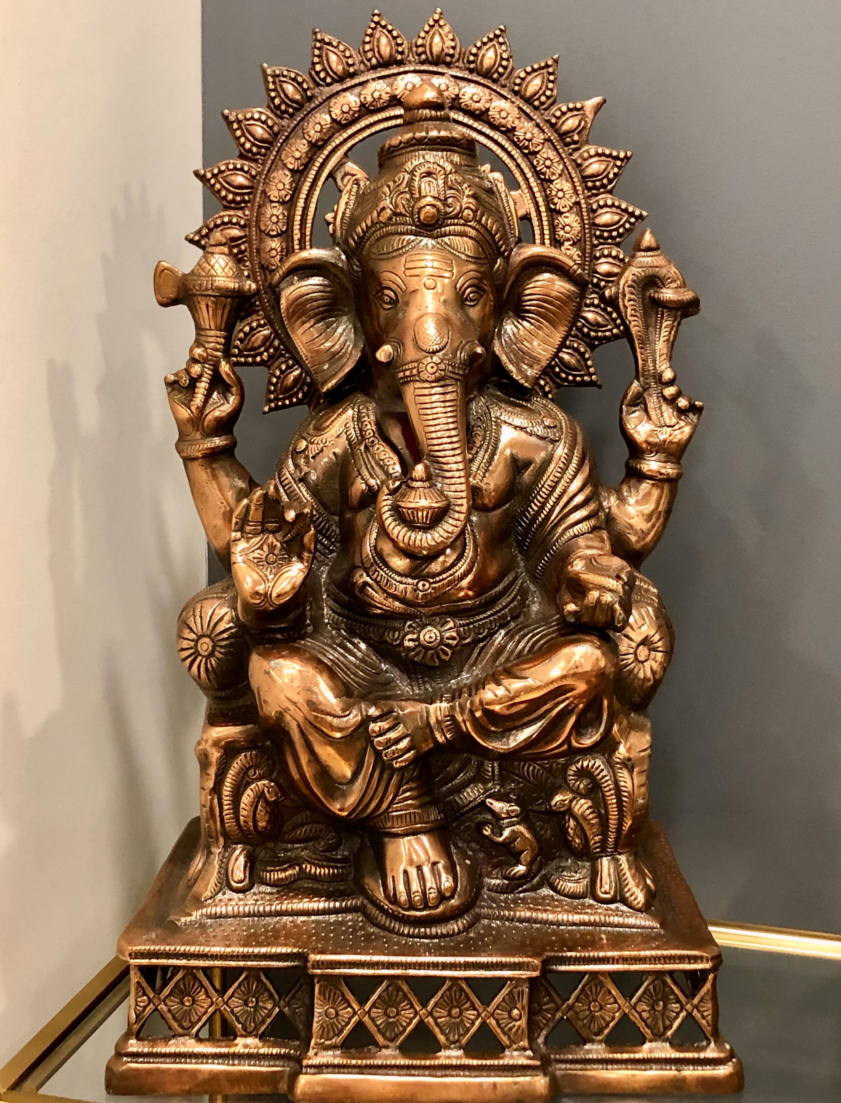 Statue of Hindu God Ganesha
