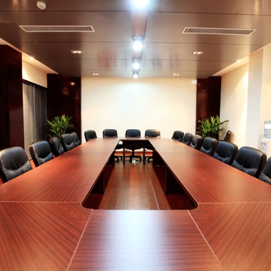 Empty conference room