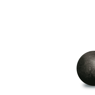 man running with ball and chain attached to ankle