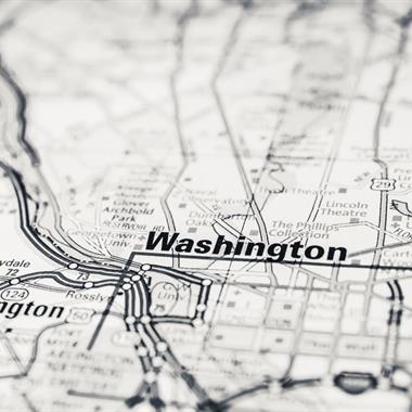 Map of Washington DC