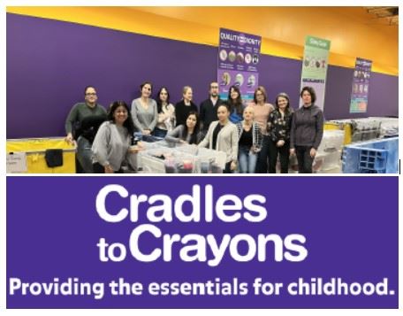 Prinz Team Volunteers at Cradles to Crayons
