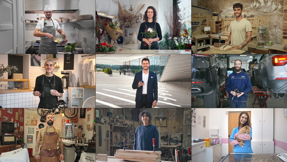 People of various professions